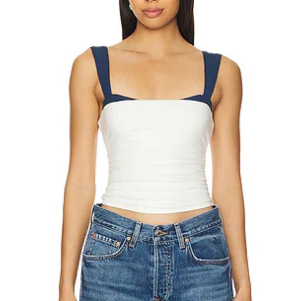Free People Two Toned Top